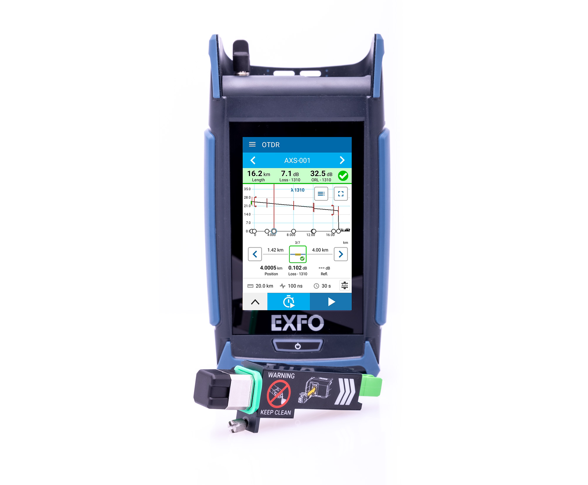 AXS-120 - Last-mile/Access compact OTDR