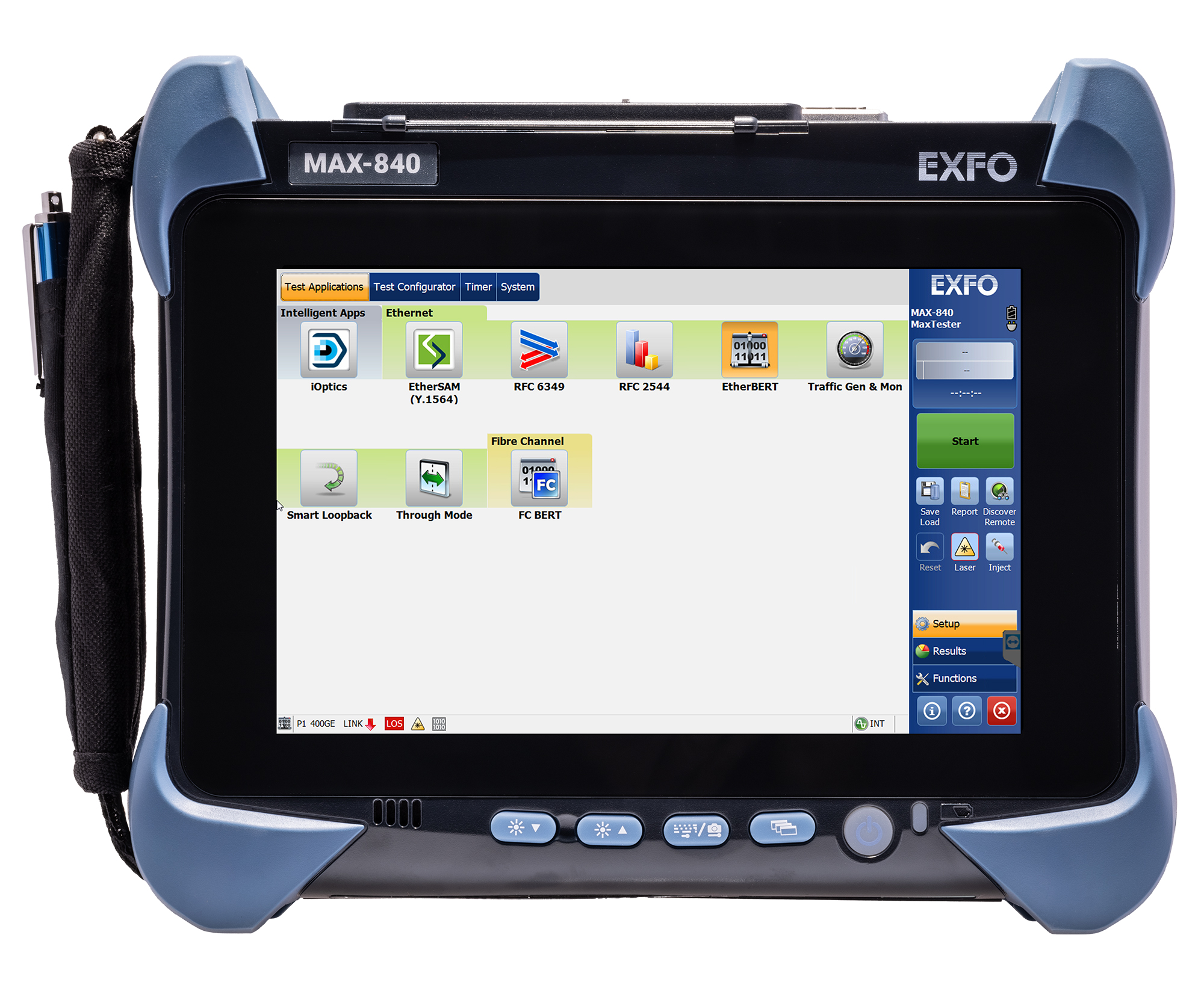 MAX-840 - 400G Ethernet tester with 100G-start option