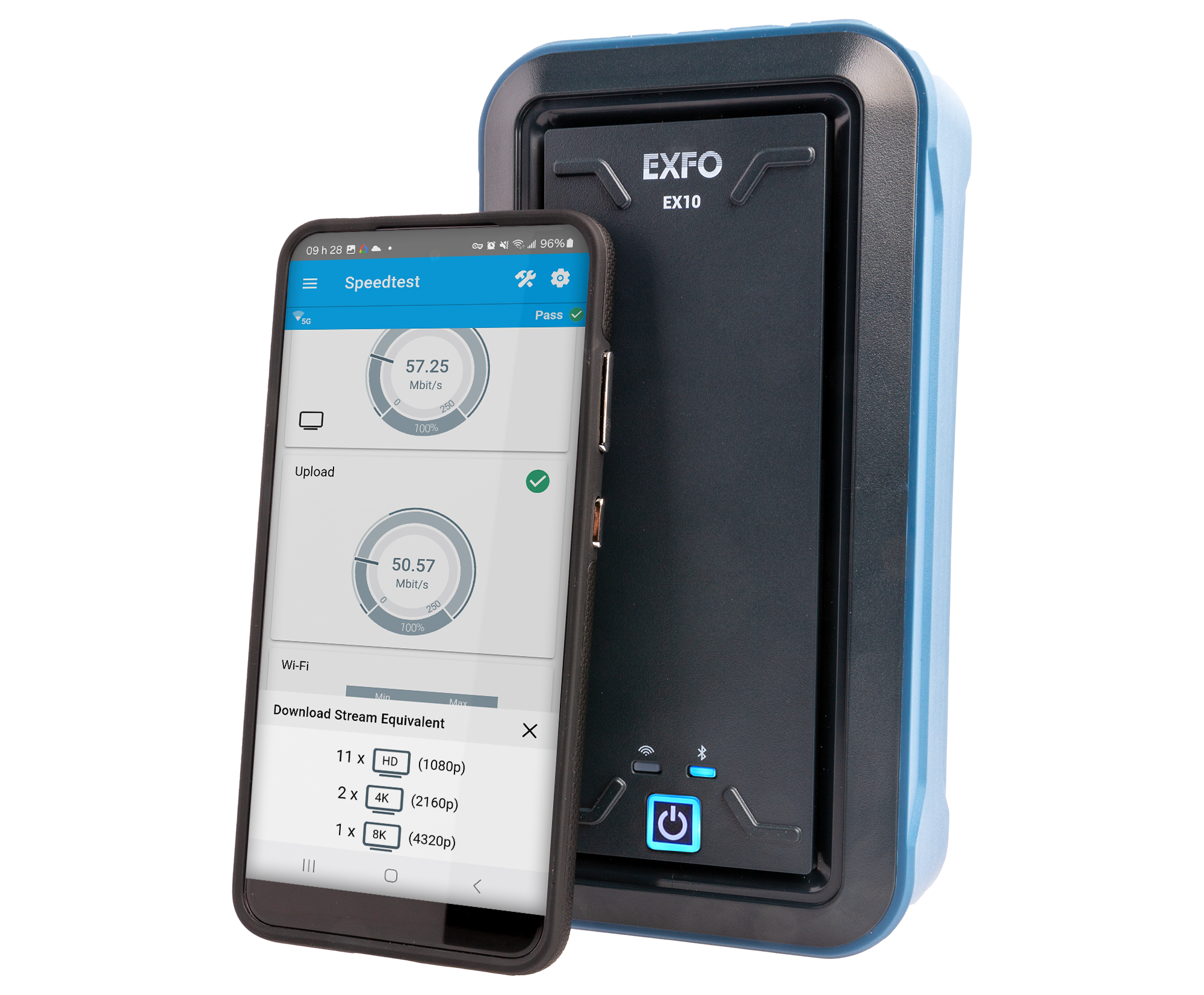 EX10 - Multigigabit residential & business services tester