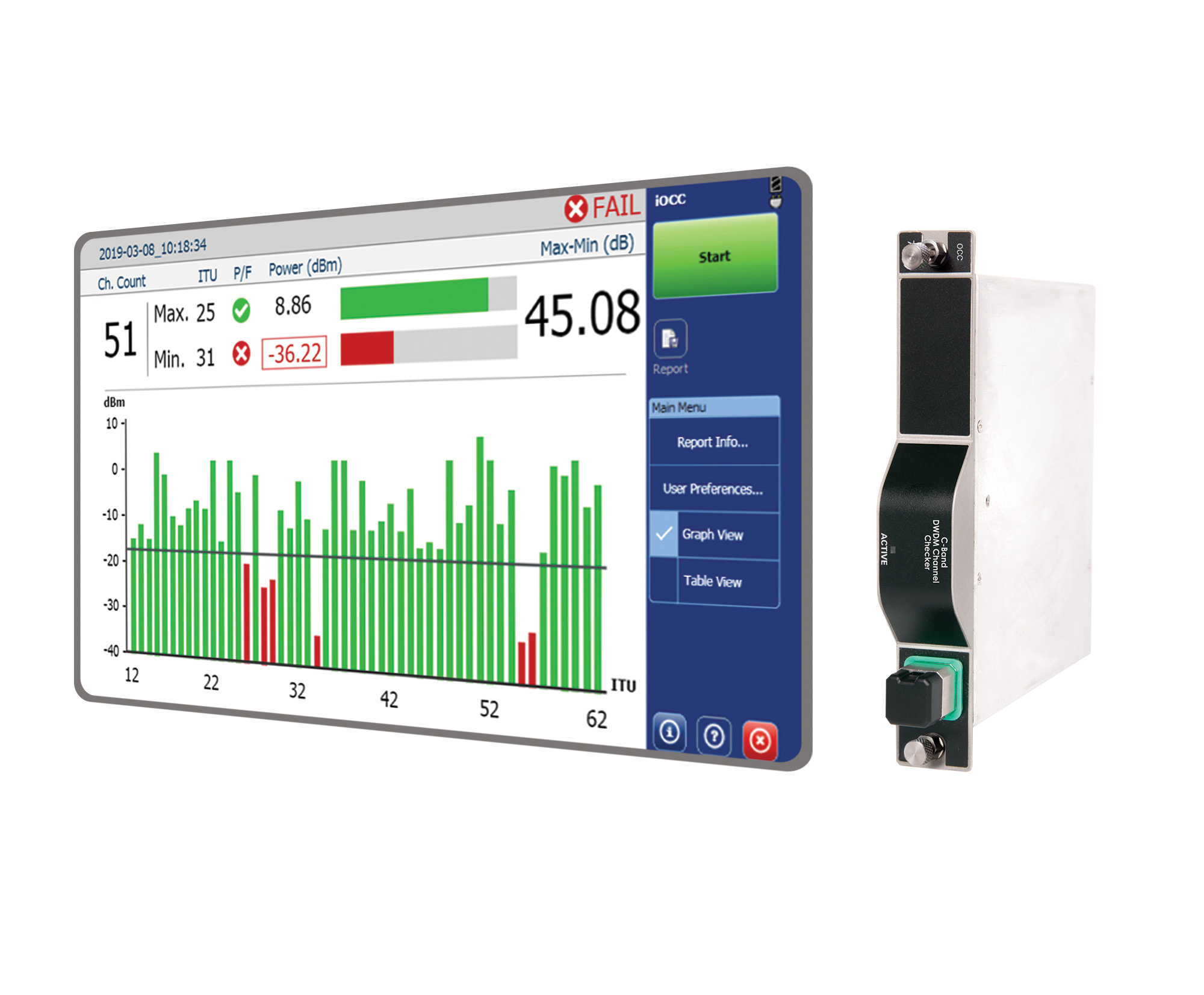 FTBx-5235 - Optical spectrum analyzer