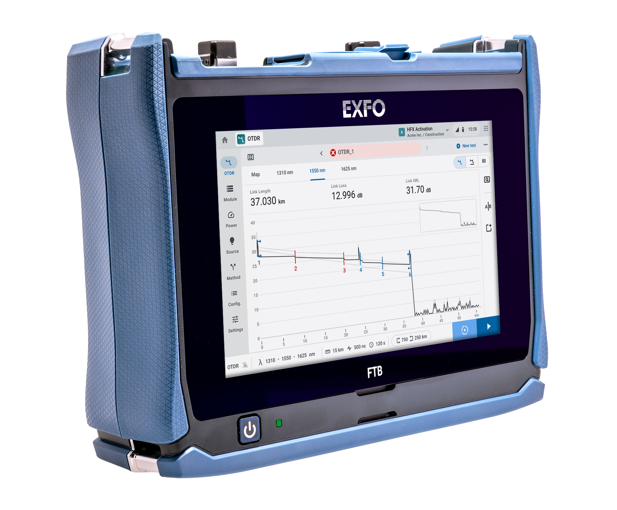 FTB Lite 720D - connected access OTDR