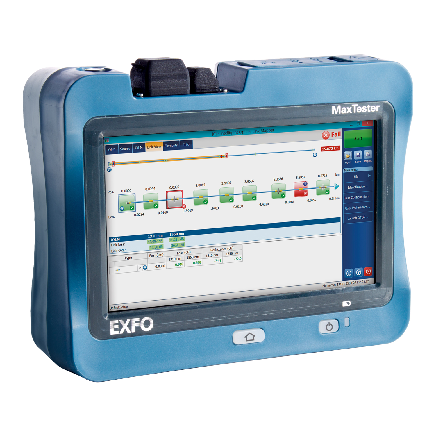 MAX-730D - PON/metro OTDR